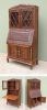 SH7028 - Solid Wooden Study Cabinet