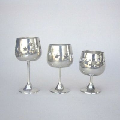 SP12002 - Silver Plated Votive Set