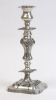 SP2271 - Decorative candle holder nickel plated embossed square base