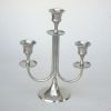SP2296 - Brass Candle Holder, Pewter Finish