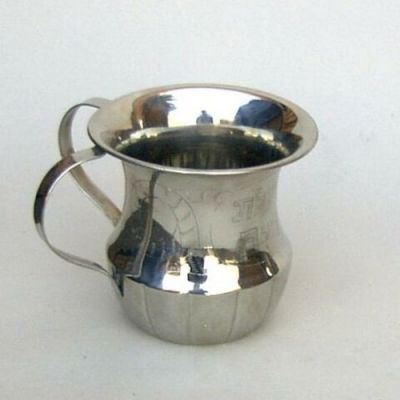 SP26133 - 2Handle Mug Nickel, Engraved