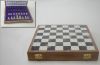 SS10653 - Soapstone wooden chess set.