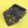 SS25133 - Soapstone Soap Tray Dish With Opening Top