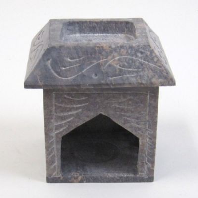 SS22427 - Soapstone Aroma Lamp, Japanese