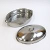 SST6872 - Stainless Steel Roaster Set With Cover