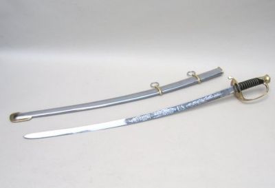 WP12307 - U.S. Cavalry Sword Replica, W/Scabbard