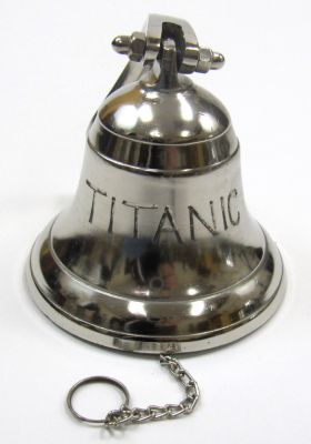 AL1843T - Aluminum "TITANIC" Ship Bell, Small