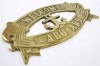 BR9022 - Brass Sign "WELCOME ABOARD"