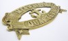 BR9023 - Brass Sign "MERMAID QUARTERS"