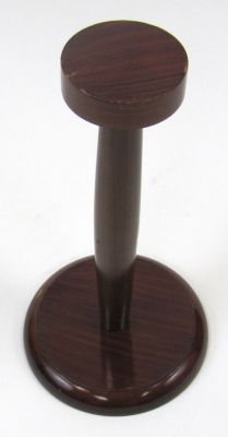 IR80500 - Helmet Stand Wooden (Cherry)