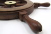 SH8759A - Sheesham Wood Mini Ship Wheel, 9.25"