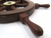 SH8760A - Sheesham Mini Wood Ship Wheel, 12.25"