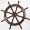 SH87640 - Ship Wheel w/ Wooden Center, 36"