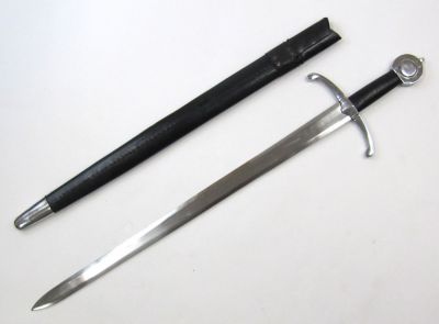 WP12326 - Medieval War Sword With Scabbard