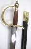 WP12360 - High Carbon Steel Cutlass Sword w/ Faux Leather Scabbard