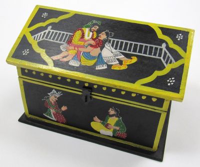 WW2325A - Large Tribal Chest, Hand Painted