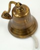BR1845FB - Brass "FIRE" Bell, Antique Finish