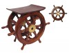 SH8962 - (SH8962) 18" Ship Wheel Table + (SH8760) 12" Shipwheel