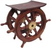 SH8962 - Ship Wheel Table, 18"