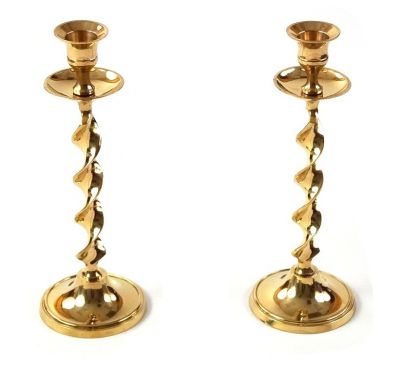 BR2216x - Brass Candle Holder